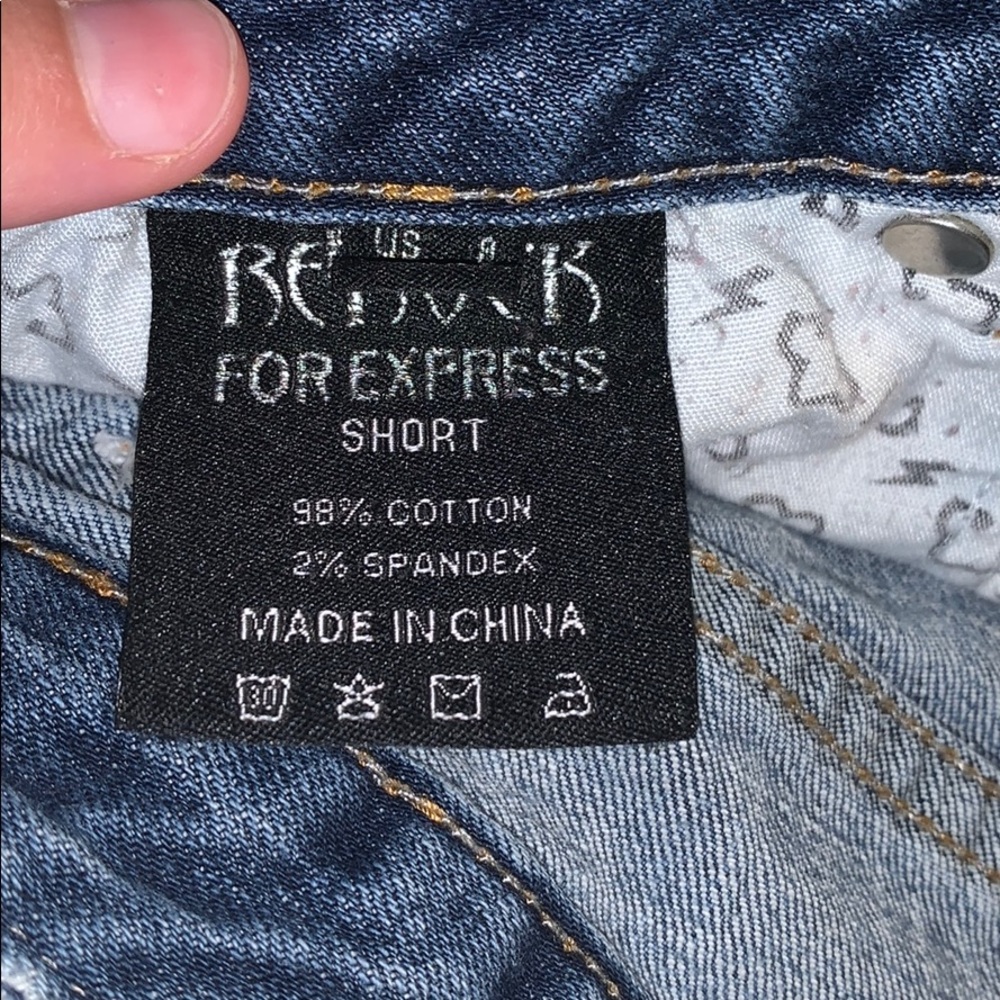 short jean shorts - Picture 3 of 3